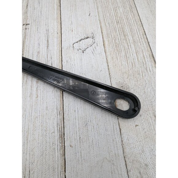 Tailor Made Products #5 Black Nylon Plastic Solid Spoon 11 1/2" - Picture 5 of 6
